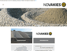Tablet Screenshot of novakies.ch